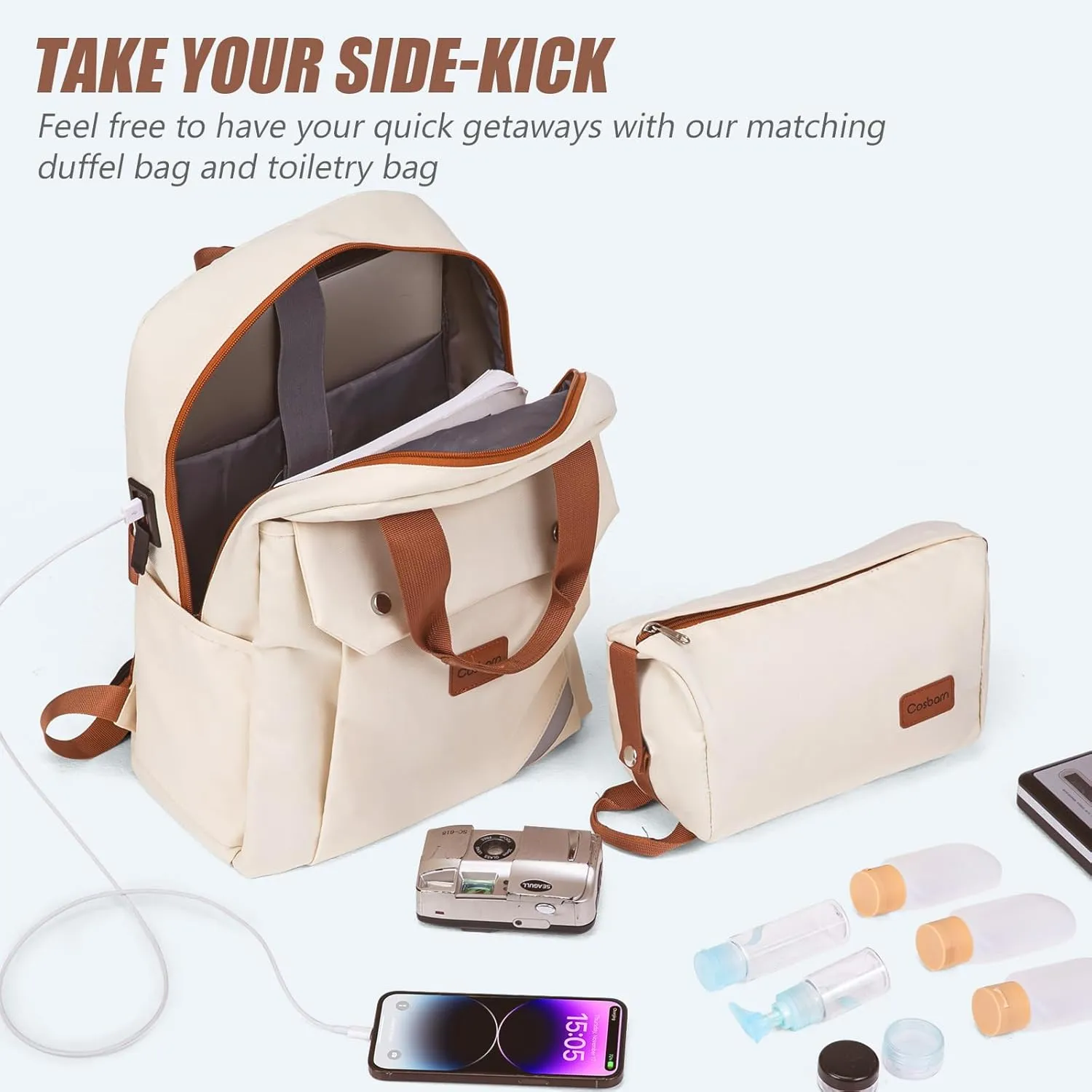 5-Piece Luggage Set 22x14x9 Airline Approved, ABS Hard Case Suitcases with Spinner Wheels, TSA Lock, Durable Waterproof Travel Luggage