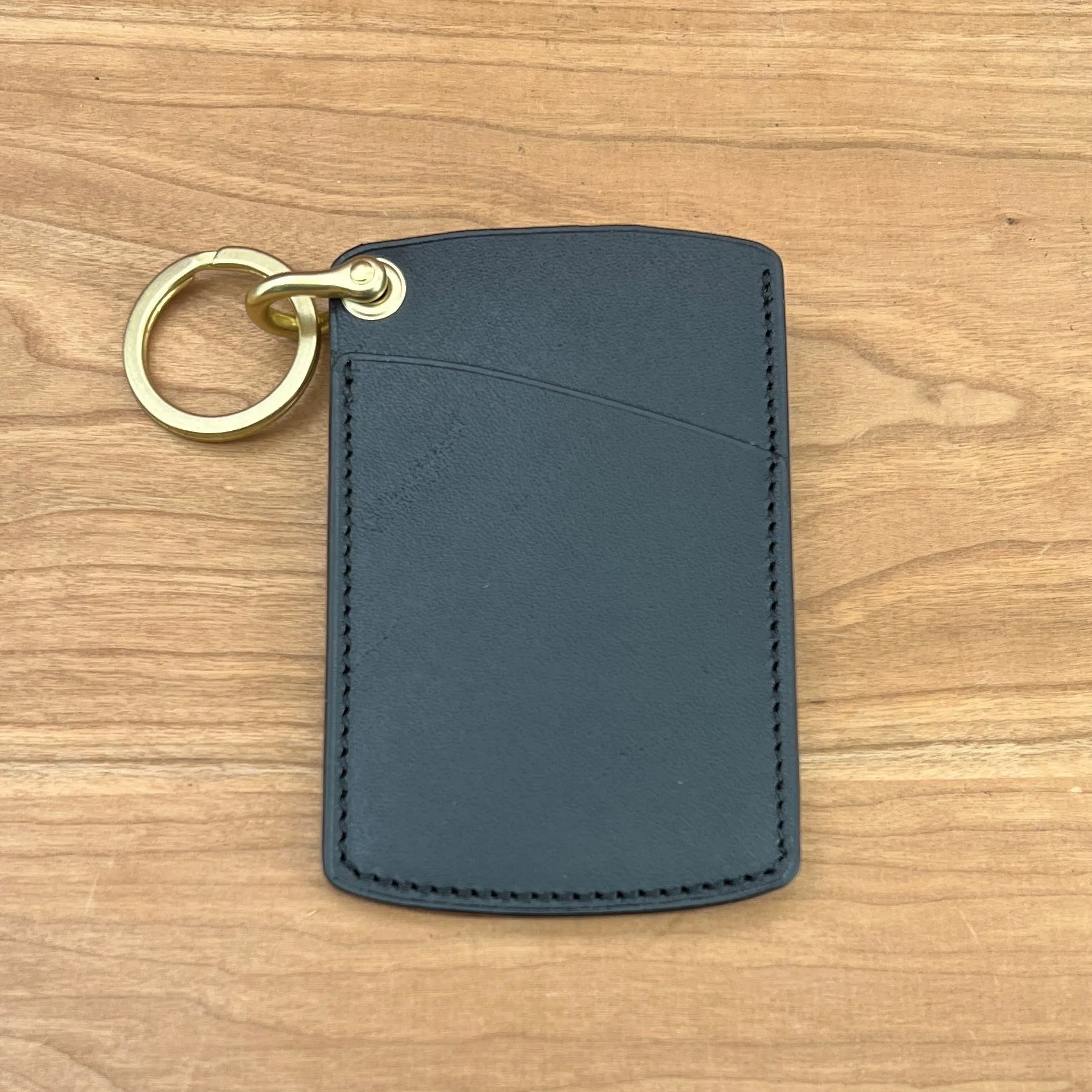 Compact Keychain Wallets in Horween Leather | Handmade to Order