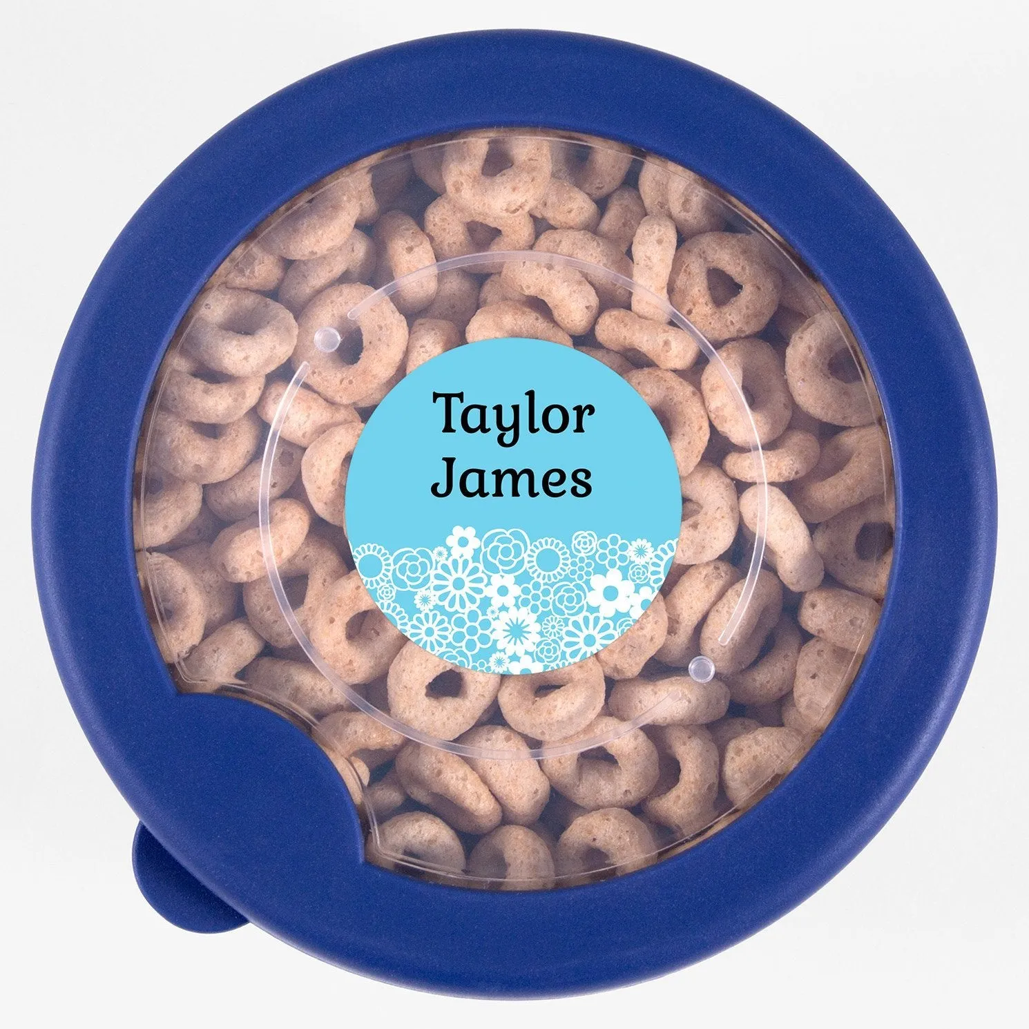 Flower Power Name Labels