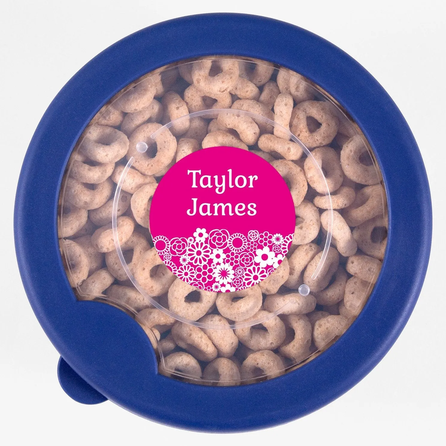 Flower Power Name Labels