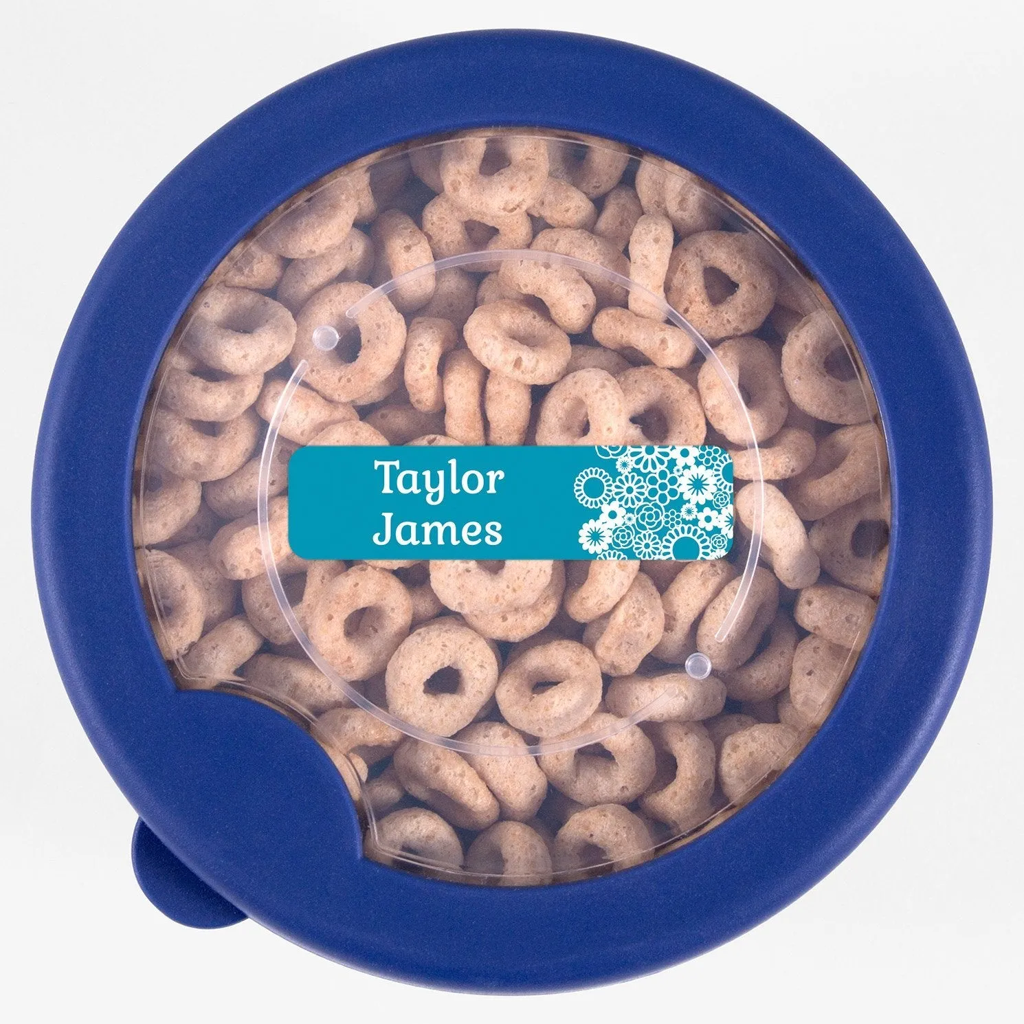 Flower Power Name Labels