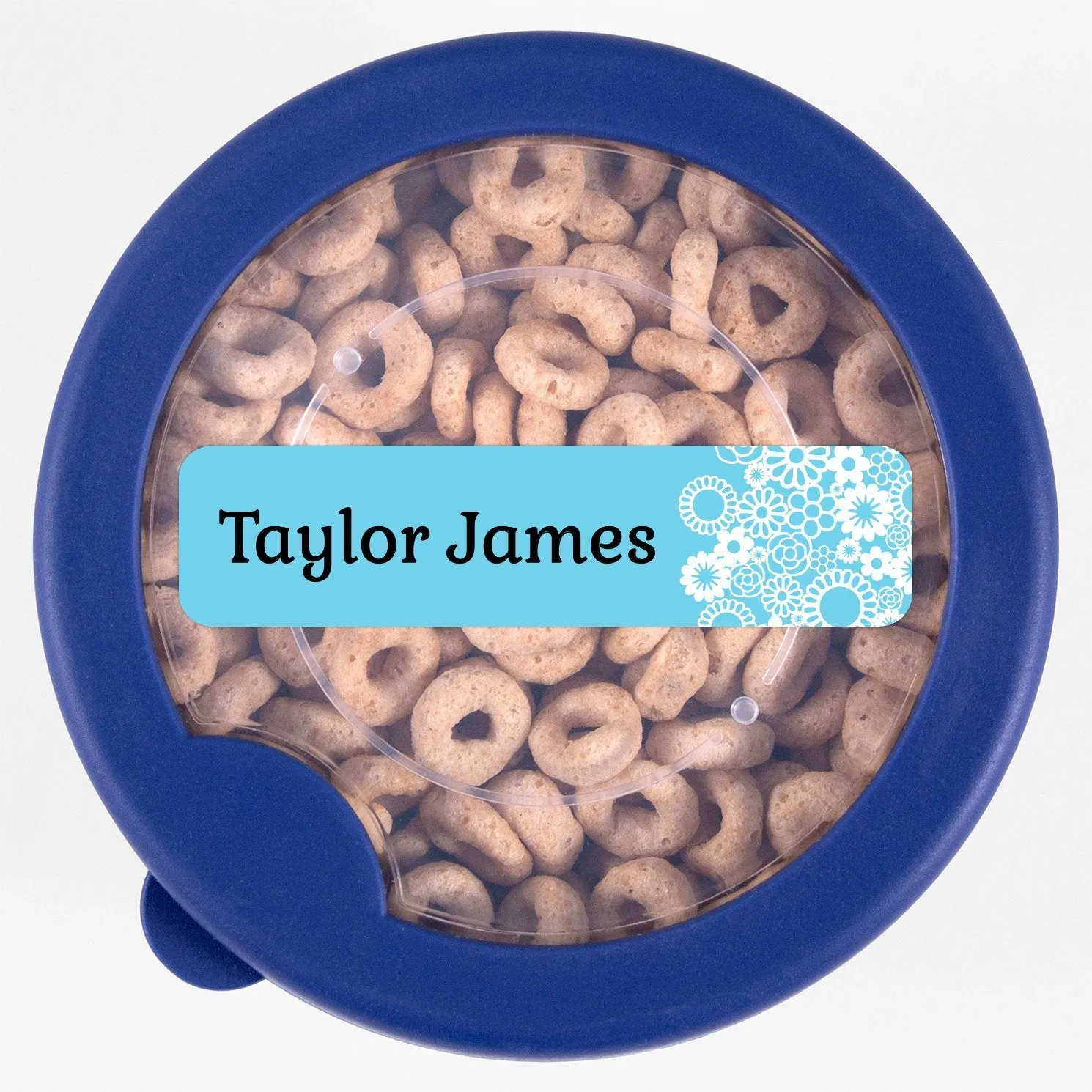 Flower Power Name Labels