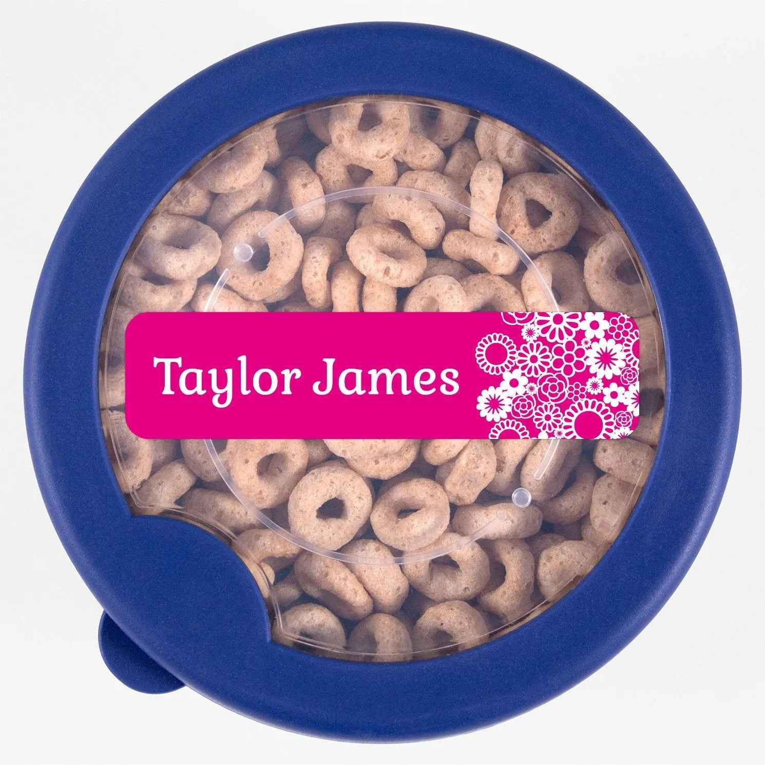 Flower Power Name Labels