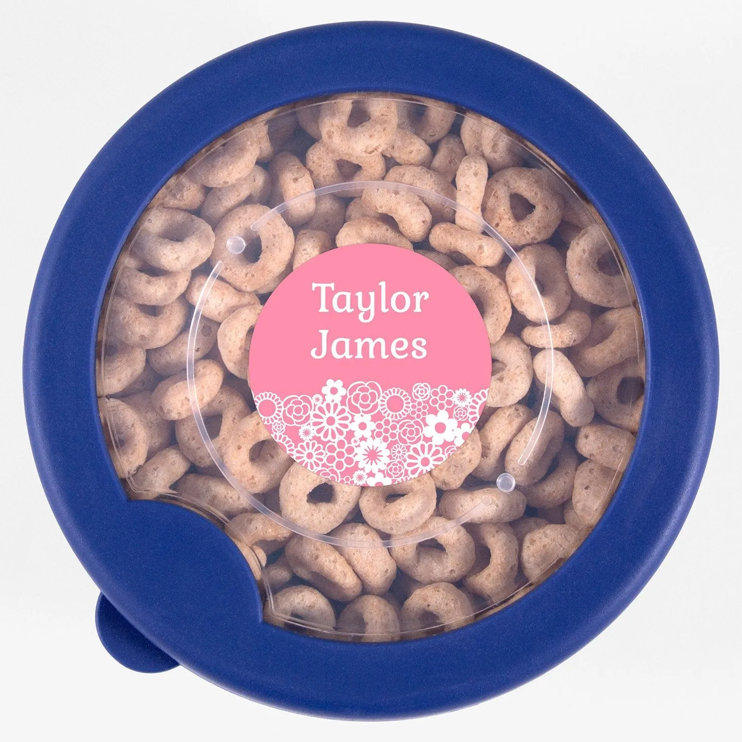 Flower Power Name Labels