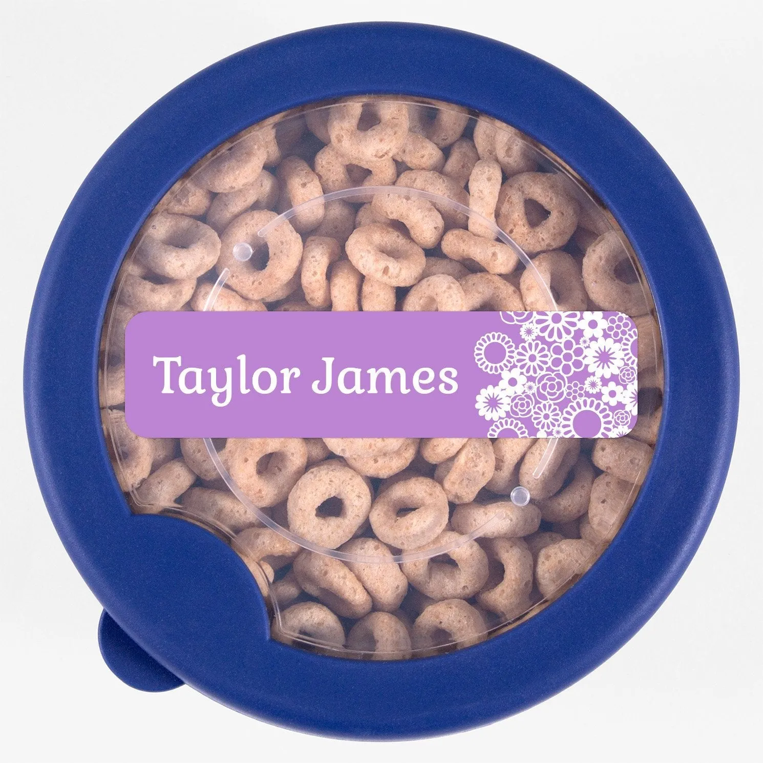 Flower Power Name Labels