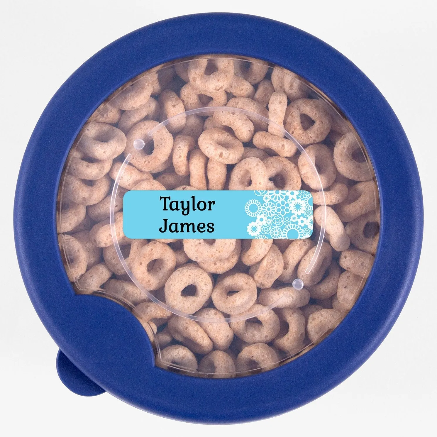 Flower Power Name Labels