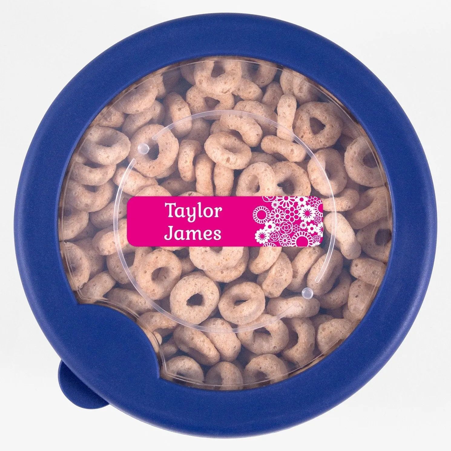 Flower Power Name Labels