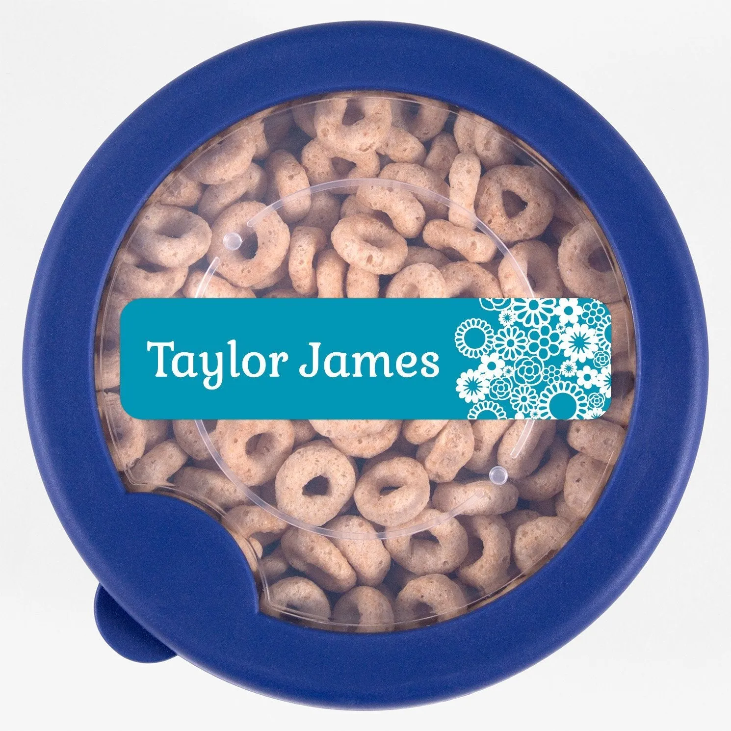 Flower Power Name Labels