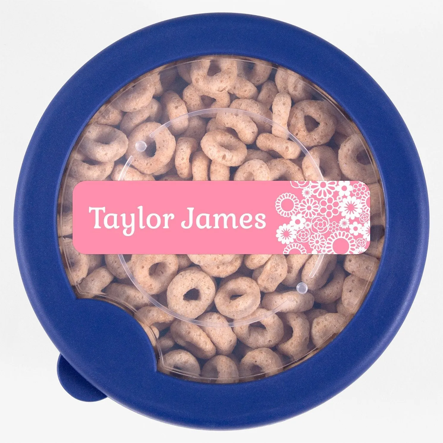 Flower Power Name Labels