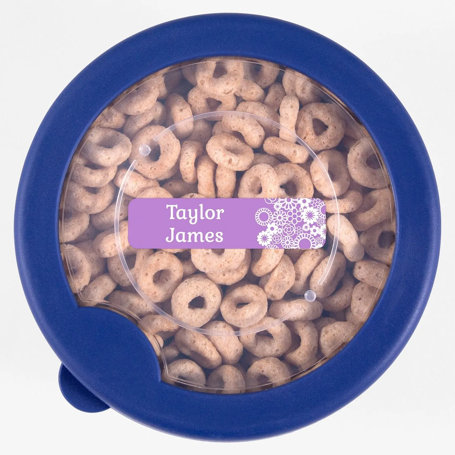 Flower Power Name Labels
