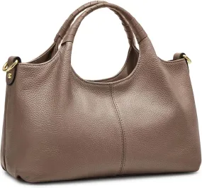 Kattee Leather Purses and Handbags for Women, Small Medium Crossbody Bags Trendy, Soft Shoulder Satchel Bags