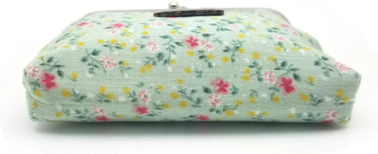 Patty Both Cute Classic Floral Exquisite Buckle Coin Purse