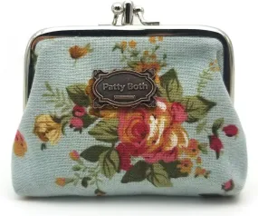 Patty Both Cute Classic Floral Exquisite Buckle Coin Purse