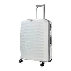 Rock Sunwave 66cm Medium Expander Hardsided Luggage - White