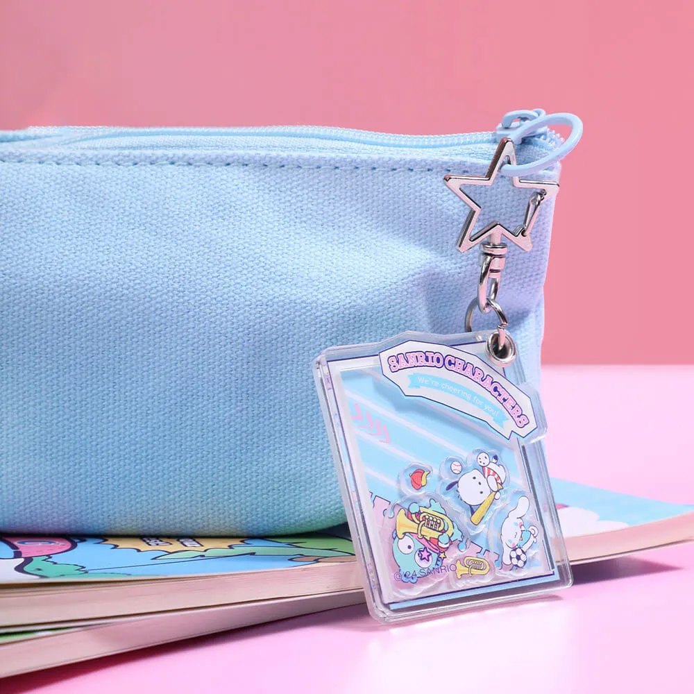 Sanrio Sports Time Acrylic Shaker Keychain