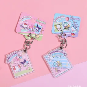 Sanrio Sports Time Acrylic Shaker Keychain