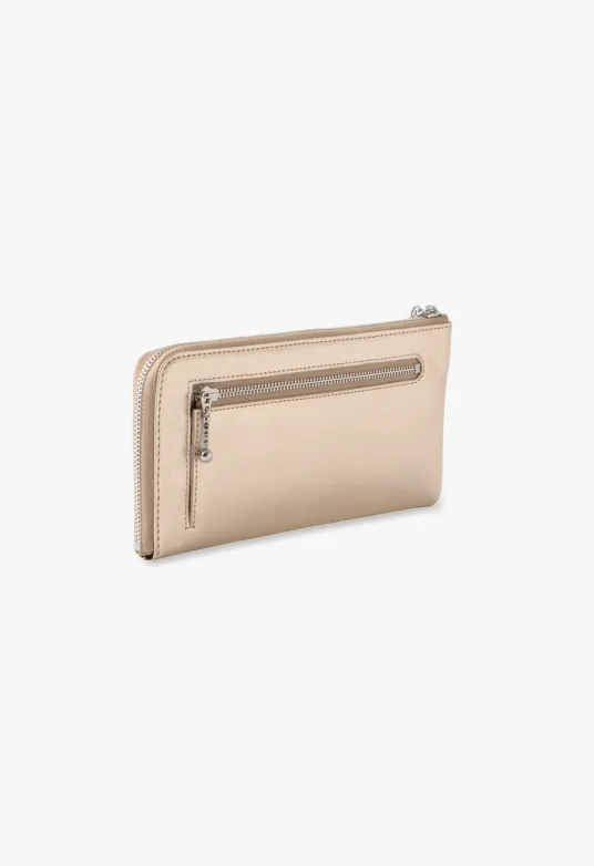 Starstruck Half-Zip Wallet-Gold