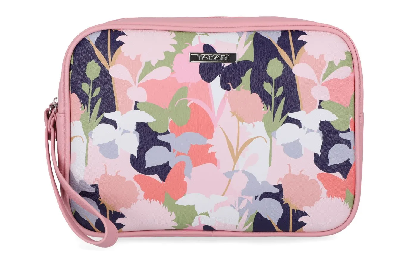 Tahari Large Double Zip Travel Case
